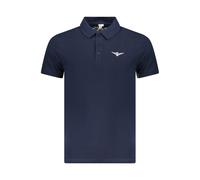 Accademia Militare Blu Cotton Mens Polo - M