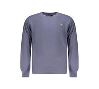 Accademia Militare Blue Cotton Men Sweater - L