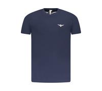 Accademia Militare Blue Cotton Men T-Shirt - XL