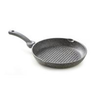 ACCADEMIA MUGNANO Bistecchiera rivestimento in pietra tonda cm.28 - Cuore di Pietra