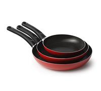 PADELLE 'CUCINA SANO' SET 3 PEZZI Ø cm. 18 / 22 / 26 ACCADEMIAMUGNANO