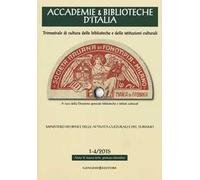 Accademie & biblioteche d'Italia (2015) vol. 1-4