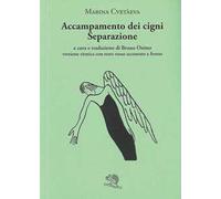 Accampamento dei cigni. Separazione. Versione ritmica con testo russo accentato a fronte
