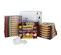 Accandifuoco Cubetti Camino Barbecue Fiama BBQ 48x Flash, Quantità:24 pacchetti = 1152 cubi