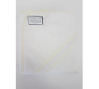accappatoio a tingolo tela aida 100% cotone (giallo)