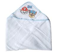 Accappatoio a triangolo ricamato baby neonato spugna di cotone 100% Paw patrol