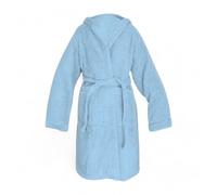 Accappatoio Azzurro Hi Tech in Spugna di Cotone per Bambino con Cappuccio, 400 g