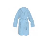 Accappatoio Azzurro Hi Tech in Spugna di Cotone per Bambino con Cappuccio, 400 g
