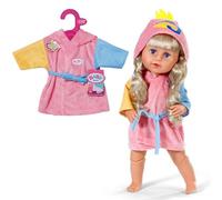 Accappatoio rosa per bambole BABY born 43 cm