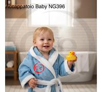 Accappatoio baby con cappuccio Nazareno Gabrielli Per Bamini Varie Misure