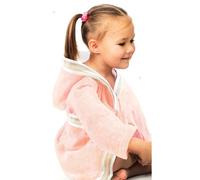 Accappatoio BABY di spugna con cappuccio GABEL Pongo ROSA INCANTO