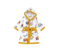 Chicco Cotone Accappatoio in Spugna con Cappuccio, Arancione, 18 Mesi-2 Anni Unisex-Bambini e Ragazzi