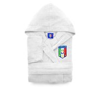 Accappatoio Bambino Bassetti Nazionale Italia FIGC Calcio ufficiale microspugna