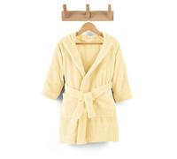 Accappatoio bambino con cappuccio 350 g/m², Scenario Giallo 12/14 anni - 150/156 cm