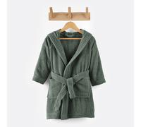 Accappatoio bambino con cappuccio 350 g/m², Scenario Verde 12/14 anni - 150/156 cm
