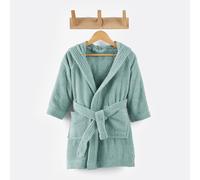 Accappatoio bambino con cappuccio 350 g/m², Scenario Verde 12/14 anni - 150/156 cm