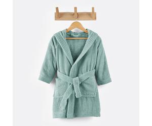 Accappatoio bambino con cappuccio 350 g/m², Scenario Verde 12/14 anni - 150/156 cm