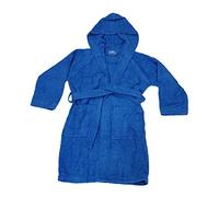 ACCAPPATOIO BASSETTI dream BIMBO BIMBA BAMBINO BAMBINA CON CAPPUCCIO TAGLIA ANNI 5-6 - 7-9 - 10-12 SPUGNA DI PURO COTONE 360gr/m² (AZZURRO - 1365, ANNI 7/9)