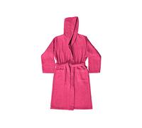 ACCAPPATOIO BASSETTI dream BIMBO BIMBA BAMBINO BAMBINA CON CAPPUCCIO TAGLIA ANNI 5-6 - 7-9 - 10-12 SPUGNA DI PURO COTONE 360gr/m² (Fuksia K1, ANNI 10/12)