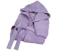 ACCAPPATOIO BASSETTI UOMO DONNA CON CAPPUCCIO TAGLIA S - M - L - XL - XXL SPUGNA DI PURO COTONE 360gr/m² (XL - 54 / 56, GLICINE - 1811)