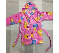 ACCAPPATOIO BIMBA PRINCIPESSE ROSA DISNEY CALEFFI 4 / 6 / 8 / 10 ANNI 100%COTONE