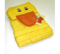 Accappatoio Bimbo Bimba Spugna 100% Cotone Papera Rana Coniglio 1-2 3-4 5-6 anni