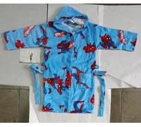 ACCAPPATOIO BIMBO SPIDERMAN MARVEL CALEFFI 2/4 4/6 6/8 E 8/10 ANNI 100% COTONE