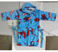 ACCAPPATOIO BIMBO SPIDERMAN MARVEL CALEFFI 2/4 4/6 6/8 E 8/10 ANNI 100% COTONE