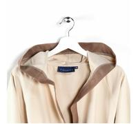 ACCAPPATOIO CALEFFI MICROFIBRA TECNO BICOLOR CON CAPPUCCIO ADULTO UOMO / DONNA