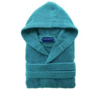 Caleffi Minorca Accappatoio con Cappuccio, Cotone, Acqua, M, 1002402