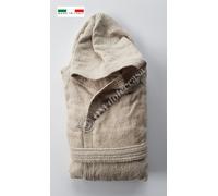 ACCAPPATOIO CALIBRATO UNISEX SPUGNA COTONE TAGLIE FORTI TASCA CAPPUCCIO