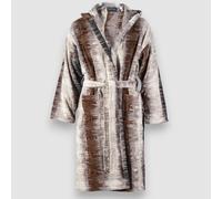 Accappatoio Carrara in spugna con cappuccio BRIDGE grey