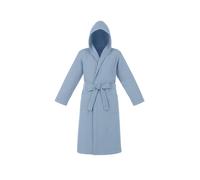 Accappatoio con cappuccio cotone taglia S/M blu Spa blu