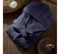 Accappatoio con cappuccio in 100% cotone premium Gonca - Ultra assorbente e asciugatura rapida - Comfort di lusso - Taglie da M a XXXL MADE IN TURKEY L,M,XL,XXL,XXXLColore unicoCotone