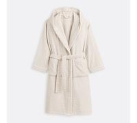 Accappatoio con cappuccio spugna bouclé 400 g/m², Malo Beige 50/52 (IT) - 46/48 (FR)