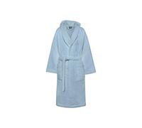 Accappatoio con Cappuccio Spugna Marte, Uomo Donna, 100% Cotone Morbidissimo, 420 grammi, Casa, Piscina, Palestra, Cielo, 46-48 S EU