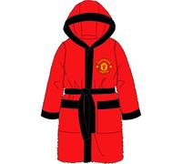 Accappatoio Da Bagno Per Bambini Manchester United FC MUFC Età 3-12 Anni
