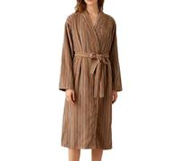Accappatoio da donna per il tempo libero, accappatoio da notte in velluto | Wrap Gowns Chill Robe Abito da sera Abiti tutto l'anno Vestaglia estiva Sopra il ginocchio Home Wear Accappatoi Comfort