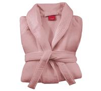Accappatoio donna sciallato in spugna GABEL Mille Velour rosa