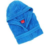 ACCAPPATOIO GABEL MODELLO VIAREGGIO TINTA UNITA UOMO/DONNA CON CAPPUCCIO, BLU ELETTRICO, XL