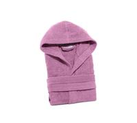 Accappatoio in Cotone con Cappuccio Arcobaleno Caleffi Ciclamino/XL / XXL