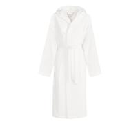 Accappatoio in micro spugna Zucchi JOURNEY bianco con cappuccio
