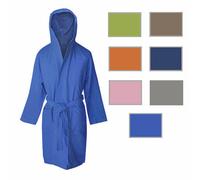 Accappatoio in Microfibra con Cappuccio microforato Uomo Donna Unisex OFFERTA