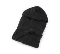 Bassetti Accappatoio con Cappuccio in Cotone Nuovi Colori Uomo Donna Disponibile in Varie Taglie e Colori (G1 Nero, XXL)