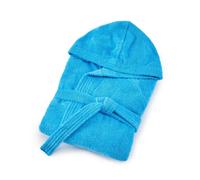 Accappatoio in spugna Bassetti con cappuccio uomo donna taglia XS S M L XL XXL