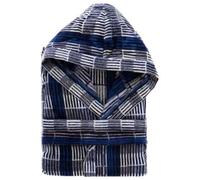 Accappatoio Jacquard Groovy Riviera in 100% Cotone 400 gsm | Unisex Morbido e Assorbente | Design Moderno | Certificato OEKO TEX Multicolor (IT, Testo, XL, Regular, Regular, Square)