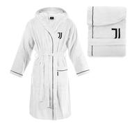 Accappatoio Juventus adulto in microspugna ufficiale 100% cotone S M L XL XXL