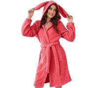 Accappatoio Microfibra Donna Accappatoio In Morbida Spugna Di Cotone Asciugatura Rapida Con Tasche E Cappuccio Accappatoi Assorbenti Con Collo a Scialle Accappatoio Donna Personalizzato