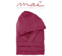 Accappatoio microspugna Compact salvaspazio Maé Via Roma 60 con cappuccio unisex