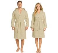 Accappatoio Nido d’Ape Unisex Uomo Donna leggero con Cappuccio e tasche 7170